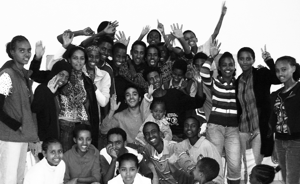 Workshop con i ragazzi di ASMARA - Eritrea 2009 Africa ad Arte