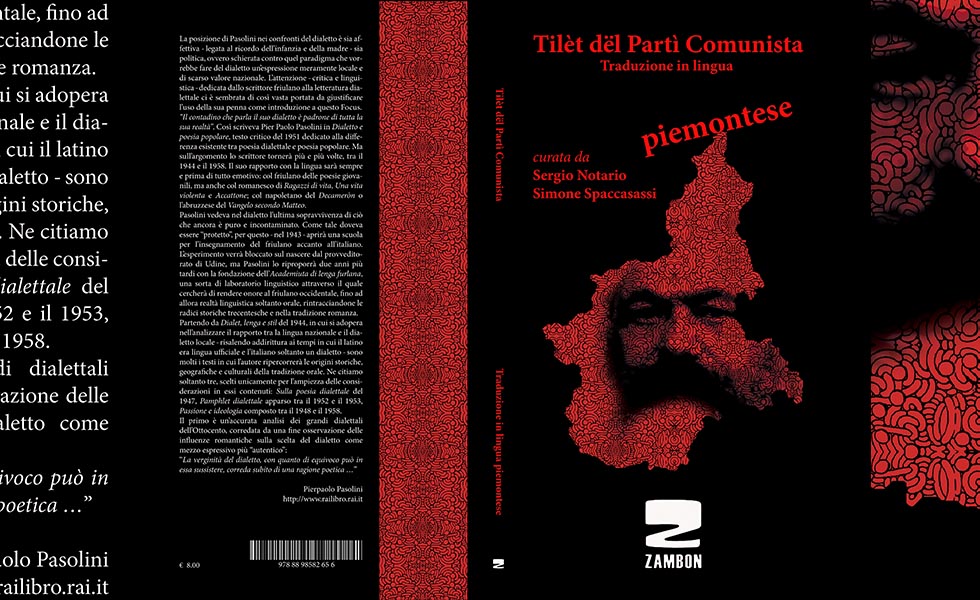                                     Copertina libro IL MANIFESTO DEL PARTITO COMUNISTA TRADOTTO IN LINGUA PIEMONTESE